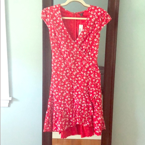 J. Crew Dresses & Skirts - J.Crew Red and white floral Dress NWT!